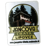 Jančova Chata sticker spotted in Prešov in 2026
