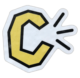C sticker spotted in BAngkok in 2025