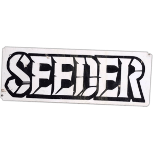 Seeder sticker spotted in Prague in 2026