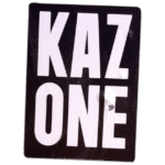 Kazone sticker spotted in Prague in 2026