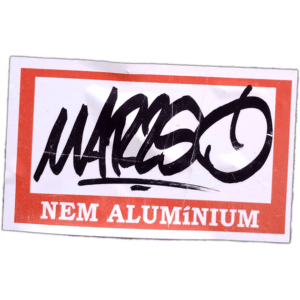 Marzso sticker spotted in Prague in 2026