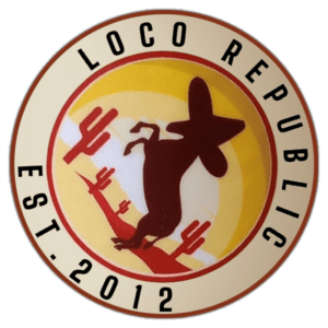 Loco Republic sticker spotted in Prague in 2026