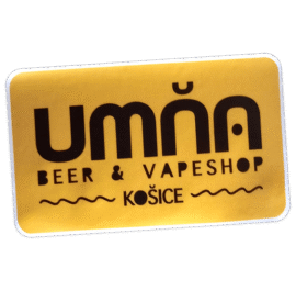 umňa sticker spotted in Prešov in 2026