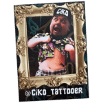 Ciko Tattooer sticker was spotted in Budapest in 2026