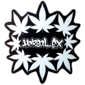 Herbal_Ex sticker spotted in Ksamil in 2026