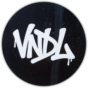 VNDL sticker spotted in Prešov in 2026