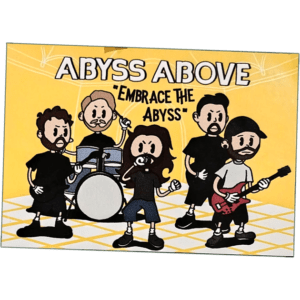 Abyss Above sticker spotted in Prešov in 2026