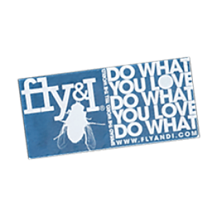 Fly and I sticker.