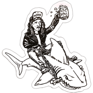 Wanted sticker