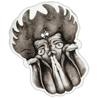 Wanted street sticker