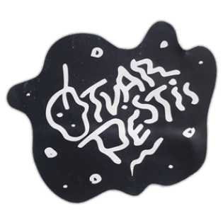 Street sticker by Ótvar Pestis