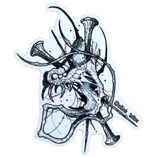 Street sticker by Ollink Tattoo