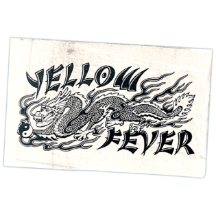 Yellow Fever wanted sticker spotted on Koh Chang in 2025