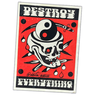 Destroy Everything sticker