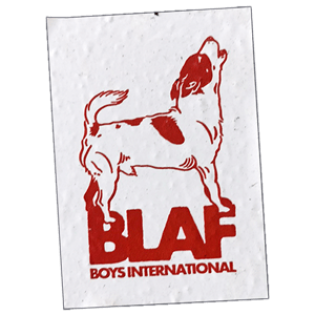 Authentic street sticker by BLAF