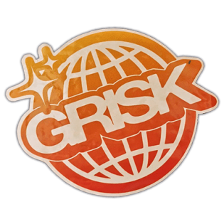 Authentic street sticker by GRISK