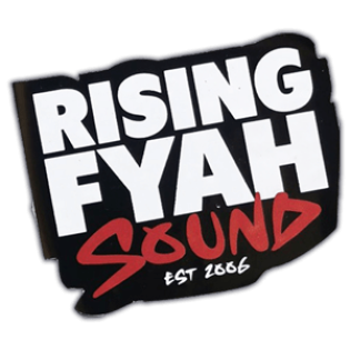 Rising Fyah street sticker