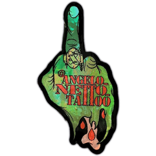 Street sticker by Angelo Netto Tattoo