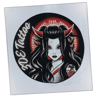 Street sticker by 3DE Tattoo