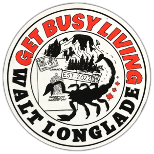 Street sticker by Walt Longlade