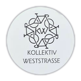 Kollektiv Westrasse street sticker
