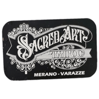 Street sticker by Sacred Art Tattoo