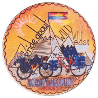Street sticker by ride about