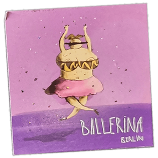 Street sticker by Ballerina Berlin