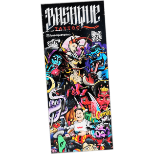 Street sticker by Basaque Tattoo