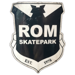 Street sticker by a Rom Skatepark