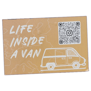 Life inside a Van street sticker