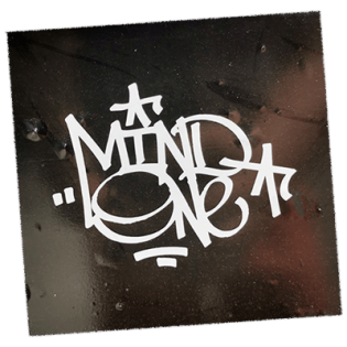 Street sticker by Mind One