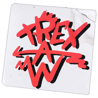 Street sticker by Trex A W