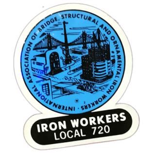 Street sticker by Iron Workers