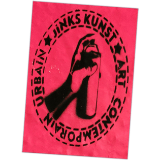 Street sticker by Jinks Kunst