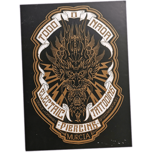 Street sticker by TODO O NADA TATUAJES