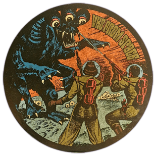 Street sticker by VHS from Space