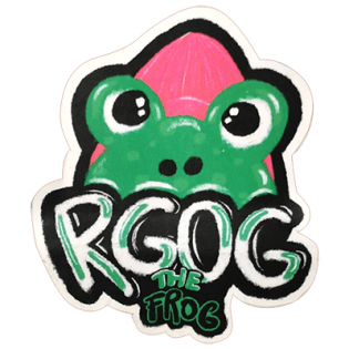 Street sticker by RGOG the Frog