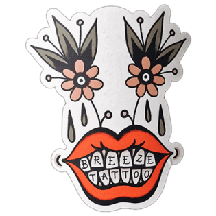 Street sticker by Breeze Tattoo