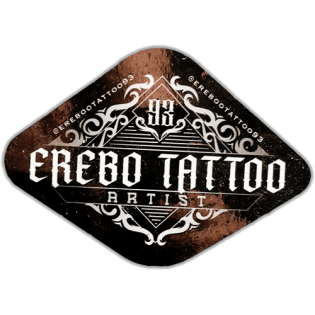 Erebo Tattoo wanted street sticker