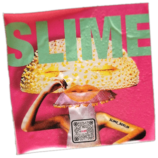 Slime Berlin street sticker