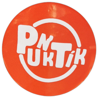 Punktík street sticker