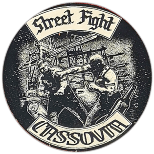 Street Fight Cassovia street sticker