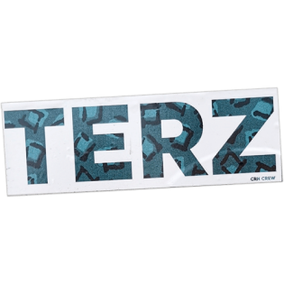 TERZ wanted sticker