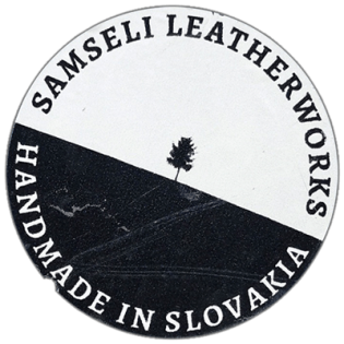 Samseli Leatherworks wanted street sticker