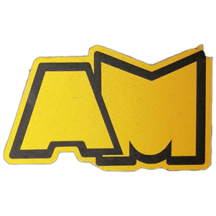 AM wanted street sticker