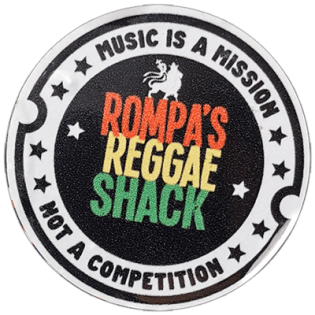 Rompa's Reggae Shack wanted street sticker