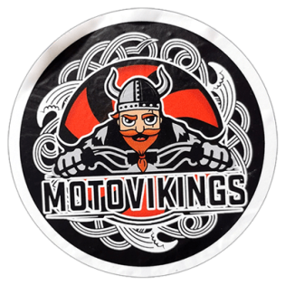 Motovikings wanted street sticker
