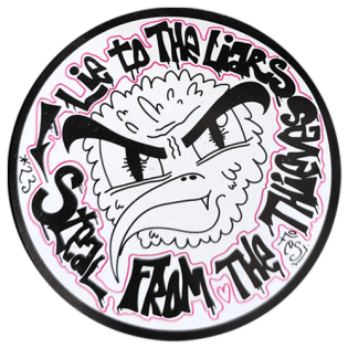 Fesj wanted sticker
