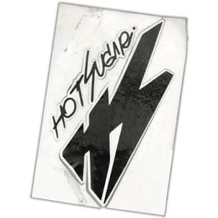 Hot Sugar wanted street sticker
